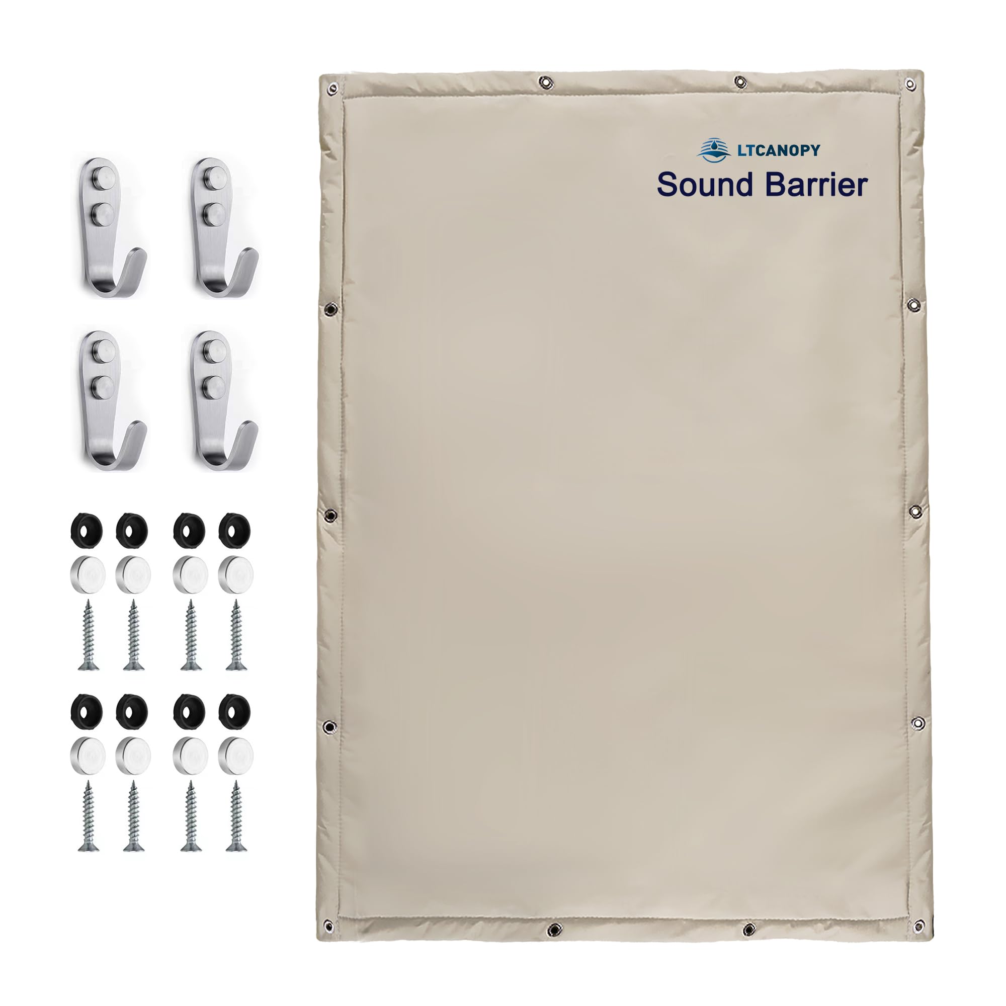 Amazon | LTCANOPY レコーディング用防音ブランケット - 1.35 x 2 m